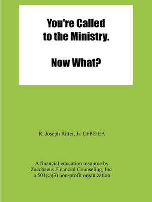 cover image of You're Called to the Ministry. Now What?